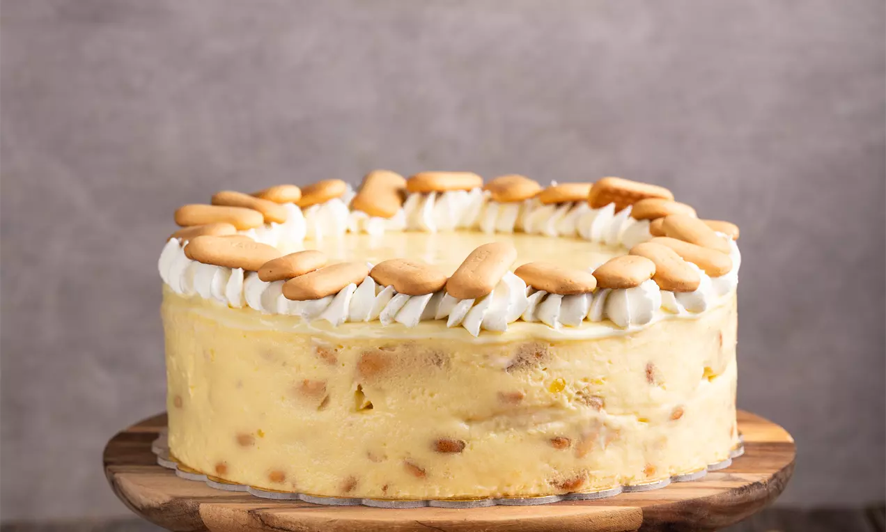 Keks torta z banano